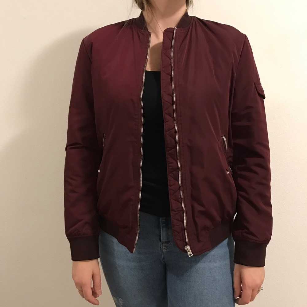 Zara bomber jacket